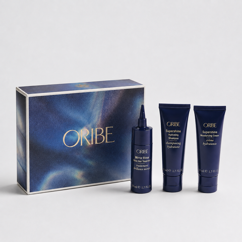 Oribe Supershine Collection | Подарунковий міні-набір для сяйва та зволоження волосся