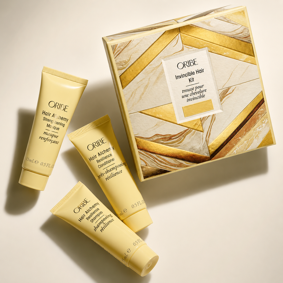 Oribe Hair Alchemy Collection | Подарочный мини-набор для укрепления волос