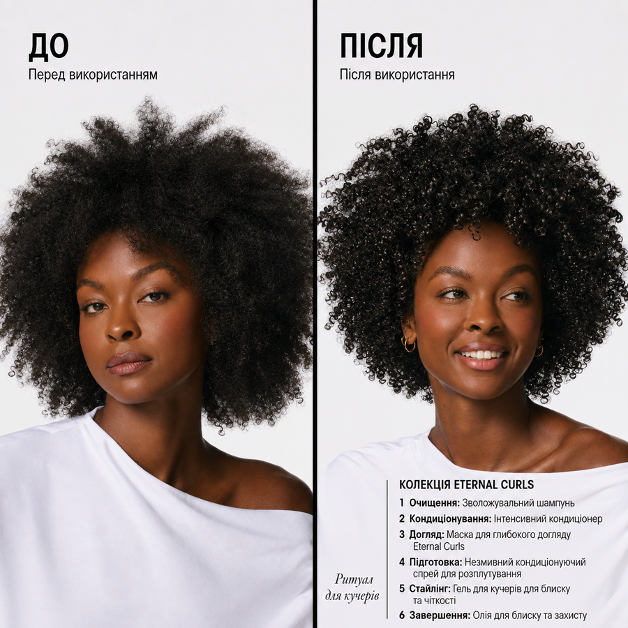 Eternal Curls Polish & Protect Oil | Олія для захисту та догляду за волоссям &laquo;Досконалі кучері&raquo;, 100 мл