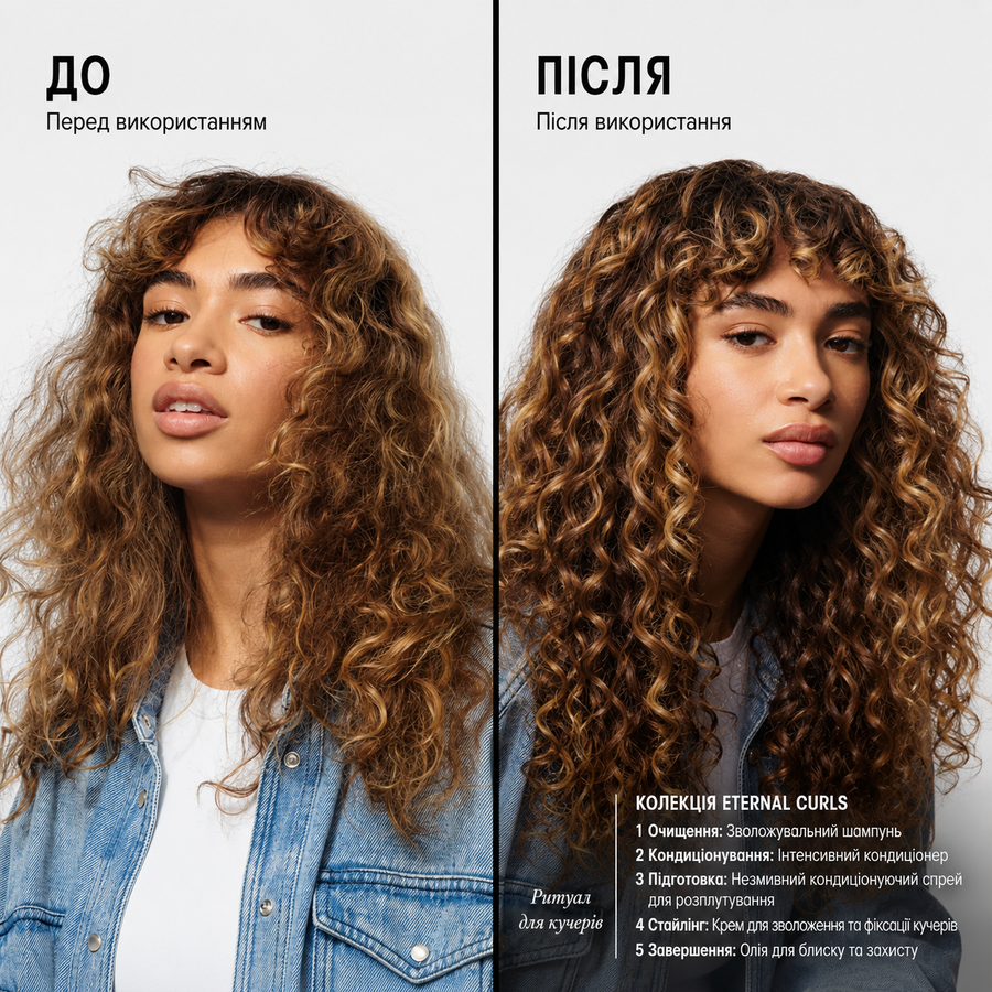 Eternal Curls Polish & Protect Oil | Олія для захисту та догляду за волоссям &laquo;Досконалі кучері&raquo;, 100 мл
